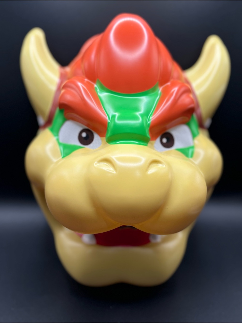 RARE 2015 Nintendo Super Mario Bros Bowser Adult Mask Cosplay Durable Mask NWOT